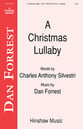 Christmas Lullaby SATB choral sheet music cover